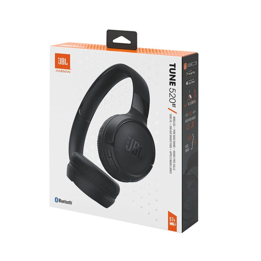 Le casque JBL Tune 520BT NOIR